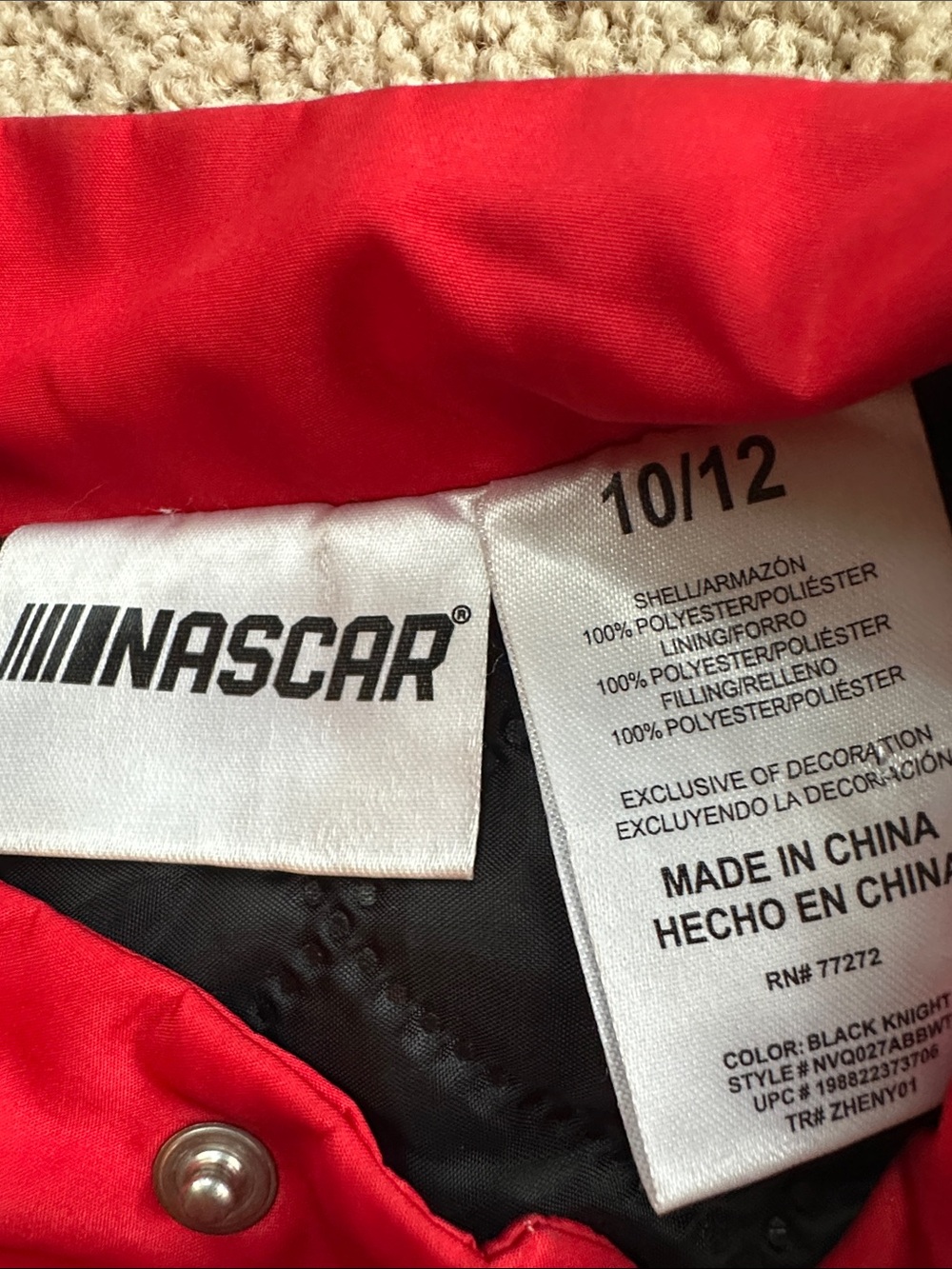 NASCAR jacket - Picture 3 of 6